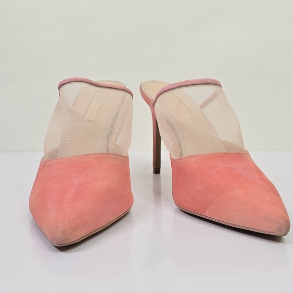 Avec Les Filles Pink JOELLE Mule Heels - Picture 9 of 9